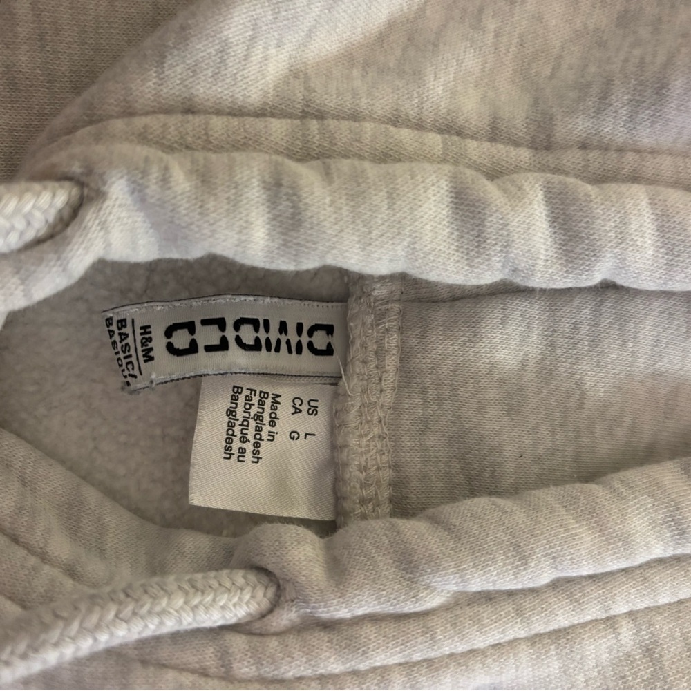 H&M Light Gray Hoodie